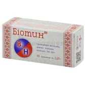 Биотин таблетки 0,25 г  №60