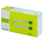 СУППОЗИТОРИИ РЕКТАЛЬНЫЙ PROKTIS-M суппозитории 2 г  №10