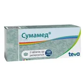 Сумамед® таблетки диспергируемые 1000 мг блистер  №3