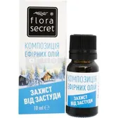 КОМПОЗИЦИИ ЭФИРНЫХ МАСЕЛ (СМЕСЬ ЭФИРНЫХ МАСЕЛ) защита от простуды 10 мл  №1