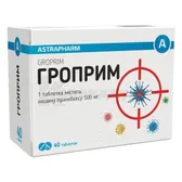 Гроприм таблетки 500 мг блистер  №40