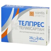 Телпрес таблетки 40 мг блистер  №28