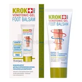 KROK MED VENOTONIC - GEL БАЛЬЗАМ ДЛЯ НОГ туба полимерная 75 мл  №1