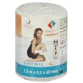 БИНТ МЕДИЦИНСКИЙ ЭЛАСТИЧНЫЙ ELAST 1,5 м х 6 см средней растяжимости  №1