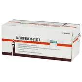 Меропенем-Виста порошок для раствора для инъекций 500 мг флакон  №10