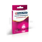 FAMILY PLAST ПЛАСТЫРЬ БАКТЕРИЦИДНЫЙ НА НЕТКАНОЙ ОСНОВЕ 2,5 см х 7,2 см  №20