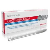 Клотримазол таблетки вагинальные 100 мг блистер с аппликатором в пачке  №6