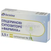 Глицериновые Суппозитории "Фармина" суппозитории 1,5 г блистер в картонной коробке  №10