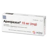 Арипразол® таблетки 15 мг блистер  №10