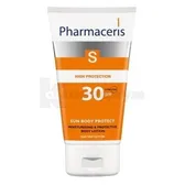 УВЛАЖНЯЮЩАЯ ЗАЩИТНАЯ ЭМУЛЬСИЯ ДЛЯ ЗАГАРА серии "PHARMACERIS S - СОЛНЕЧНАЯ СЕРИЯ" SPF-30 150 мл  №1
