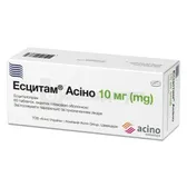 Эсцитам® Асино таблетки, покрытые пленочной оболочкой 10 мг блистер  №60