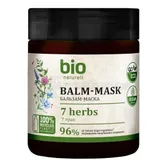 БАЛЬЗАМ-МАСКА ДЛЯ ВОЛОС серии "BIO NATURELL" банка 480 мл 7 трав  №1