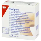 ПЛАСТЫРЬ ХИРУРГИЧЕСКИЙ MEDIPORE МЯГКИЙ НА НЕТКАНОЙ ОСНОВЕ С ЛАЙНЕРОМ 5 см х 10 м  №1