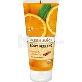 ПИЛИНГ ДЛЯ ТЕЛА ORANGE & CINNAMON серии "FRESH JUICE" 200 мл  №1