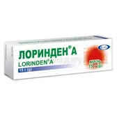 Лоринден® А мазь туба 15 г  №1