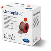 Пластырь фиксирующий текстильный Omniplast® 2,5 см х 5 м  №1