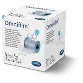 Пластырь фиксирующий из прозрачной пленки Omnifilm® 5 см х 5 м  №1
