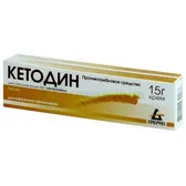 Кетодин крем туба 15 г пачка картонная  №1