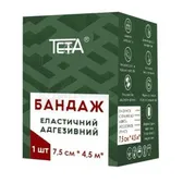 БАНДАЖ ЭЛАСТИЧНЫЙ АДГЕЗИВНЫЙ TETA® 7,5 см х 4,5 м  №1