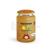 ПЮРЕ тм "МАЛЯТКО" ЯБЛОКО-ГРУША 180 г с 4 месяцев  №1