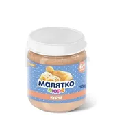 ПЮРЕ тм "МАЛЯТКО" МЯСО ЦЫПЛЯТ 100 г с 6 месяцев  №1