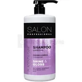 ШАМПУНЬ С ПЛАЦЕНТОЙ "СИЯНИЕ И БЛЕСК" серии "SALON PROFESSIONAL" 1000 мл  №1