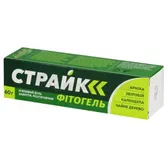СТРАЙК ФИТОГЕЛЬ СРЕДСТВО ДЛЯ УХОДА ЗА КОЖЕЙ гель 60 г  №1