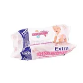 САЛФЕТКИ ВЛАЖНЫЕ "DISCOUNT" с клапаном для детей, с экстрактом ромашки  №120