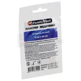 FAMILY PLAST ПЛАСТЫРЬ БАКТЕРИЦИДНЫЙ НА ТКАНЕВОЙ ОСНОВЕ 6 см х 10 см  №1