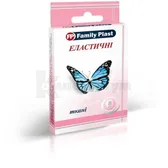 FAMILY PLAST ПЛАСТЫРЬ БАКТЕРИЦИДНЫЙ НА ТКАНЕВОЙ ОСНОВЕ 2,5 см х 7,2 см эластичный  №8