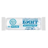 БИНТ МАРЛЕВЫЙ МЕДИЦИНСКИЙ НЕСТЕРИЛЬНЫЙ тм DR.WHITE 7 м х 14 см тип 17  №1