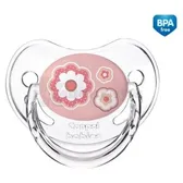 ПУСТЫШКА 22/565, 0-6 мес., Розовые цветы Newborn baby силиконовая, анатомическая  №1
