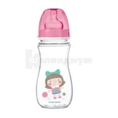 БУТЫЛОЧКА 35/222, с шир. отверс. Toys, розовая кукла 300 мл антиколиковая, Easystart  №1