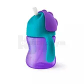 ЧАШКА С ТРУБОЧКОЙ тм "PHILIPS AVENT" SCF796/02, 9+ мес. 210 мл для девочек  №1