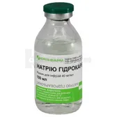Натрия гидрокарбонат раствор для инфузий 4 % бутылка 100 мл  №1