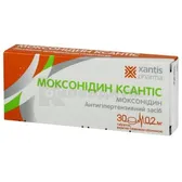 Моксонидин-Фармак таблетки, покрытые пленочной оболочкой 0,2 мг блистер  №30