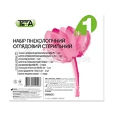 НАБОР ГИНЕКОЛОГИЧЕСКИЙ СМОТРОВОЙ СТЕРИЛЬНЫЙ тм TETA №1  №1