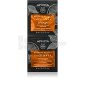 APIVITA EXPRESS BEAUTY МАСКА ДЛЯ СИЯНИЯ КОЖИ С АПЕЛЬСИНОМ 8 мл  №2