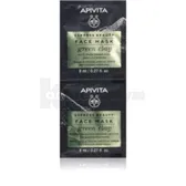 APIVITA EXPRESS BEAUTY МАСКА ГЛУБОКОГО ОЧИЩЕНИЯ С ЗЕЛЕНОЙ ГЛИНОЙ 8 мл  №2