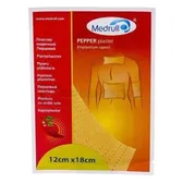 ПЛАСТЫРЬ МЕДИЦИНСКИЙ ПЕРЦОВЫЙ MEDRULL 12 см х 18 см  №1