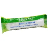 БИНТ ВЯЗАНЫЙ МЕДИЦИНСКИЙ НЕСТЕРИЛЬНЫЙ "MEDICARE" 5 м х 14 см  №1