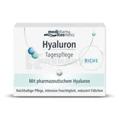 PHARMA HYALURON КРЕМ ДНЕВНОЙ УХОД RICHE банка стеклянная 50 мл  №1