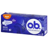 ТАМПОНЫ ЖЕНСКИЕ ГИГИЕНИЧЕСКИЕ серии "O.B." ExtraDefence Super  №16