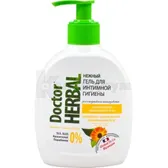 Гель для интимной гигиены "Dr. Herbal" 300 мл календула и чайное дерево  №1