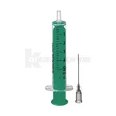 ШПРИЦ ДВУХКОМПОНЕНТНЫЙ INJEKT® (4645057V) 5 мл Луер Дуо 22Gх1 1/4"  №100