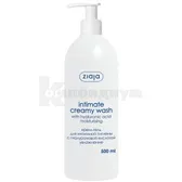 СРЕДСТВО КРЕМОВОЕ ДЛЯ ИНТИМНОЙ ГИГИЕНЫ серия "INTIMATE CREAMY WASH" тм ZIAJA 500 мл с гиалуроновой кислотой  №1