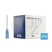 ИГЛЫ ИНЪЕКЦИОННЫЕ СТЕРИЛЬНЫЕ ОДНОРАЗОВОГО ПРИМЕНЕНИЯ "BD MICROLANCE® 3" 0,6 х 30 мм G 23х1 1/4"  №1