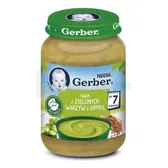СУП-ПЮРЕ тм "GERBER" ЗЕЛЕНЫЕ ОВОЩИ С ГРЕЧКОЙ 190 г  №1