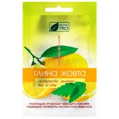 ГЛИНА ЖЕЛТАЯ С ЭКСТРАКТОМ ЛИМОНА И МЯТЫ 50 г  №1