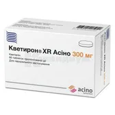 Кветирон® XR Асино таблетки пролонгированного действия 300 мг блистер  №60
